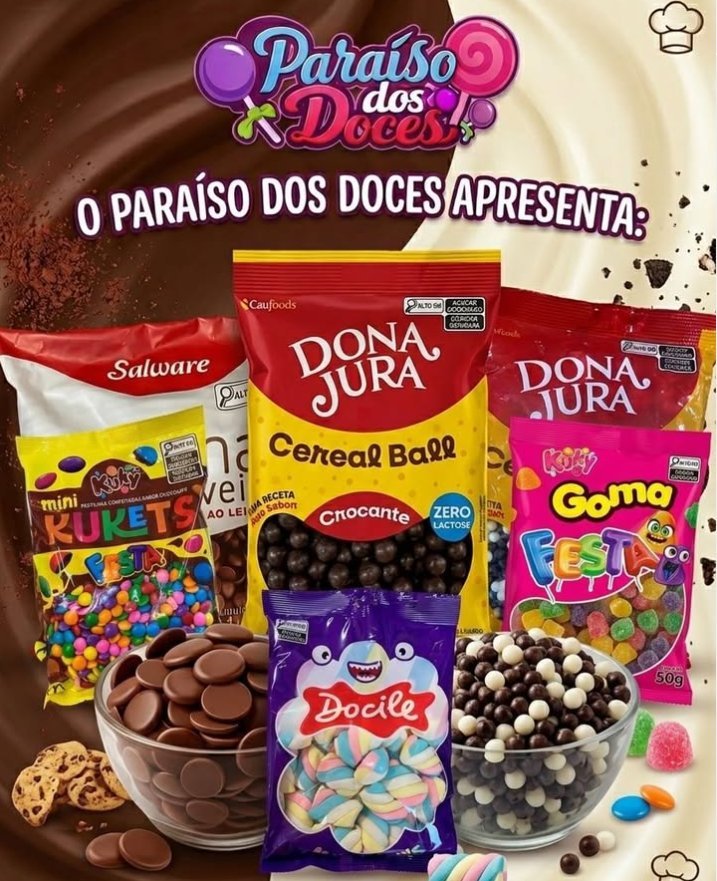 Salwáre, Dona Jura, Goma Festa, Docile — doces e salgadinhos